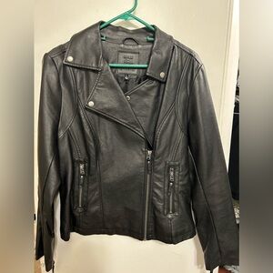 Max Studio leather jacket